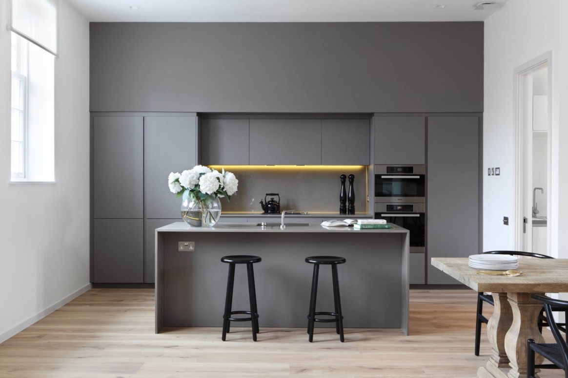3 Gorgeous Grey Kitchens - kitchen grey