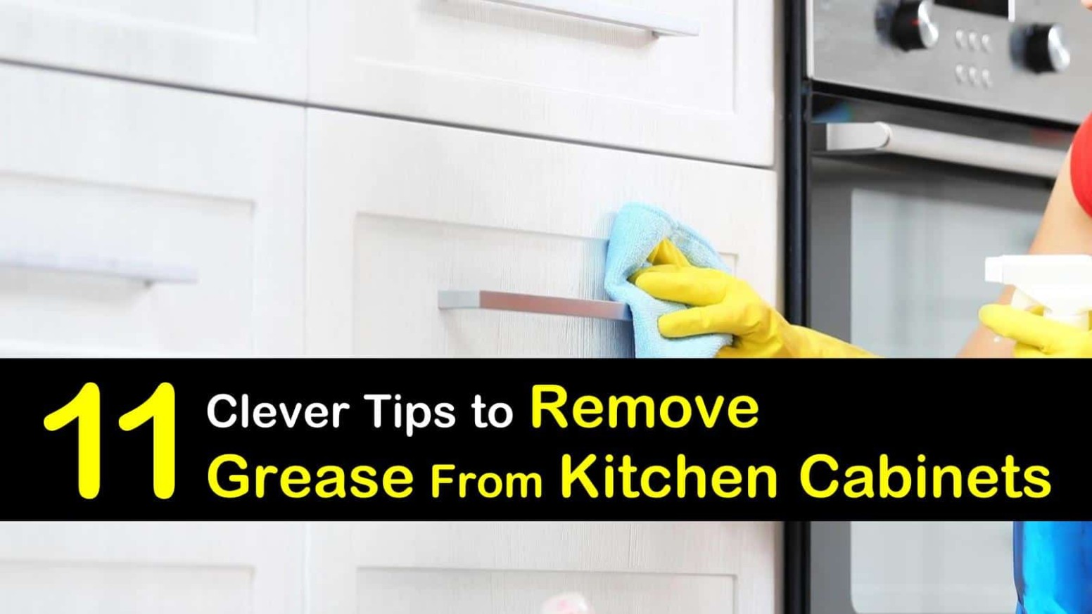 4 Clever Ways to Remove Grease from Kitchen Cabinets - how do you get grease off white cabinets?