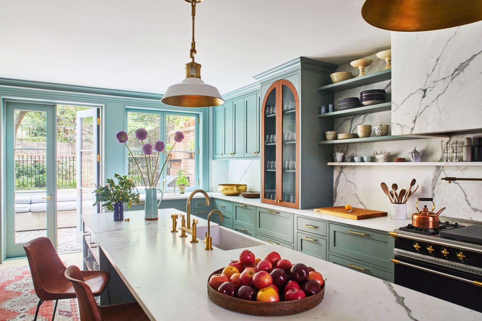 5 Dreamy Blue and White Kitchens from the Pages of 