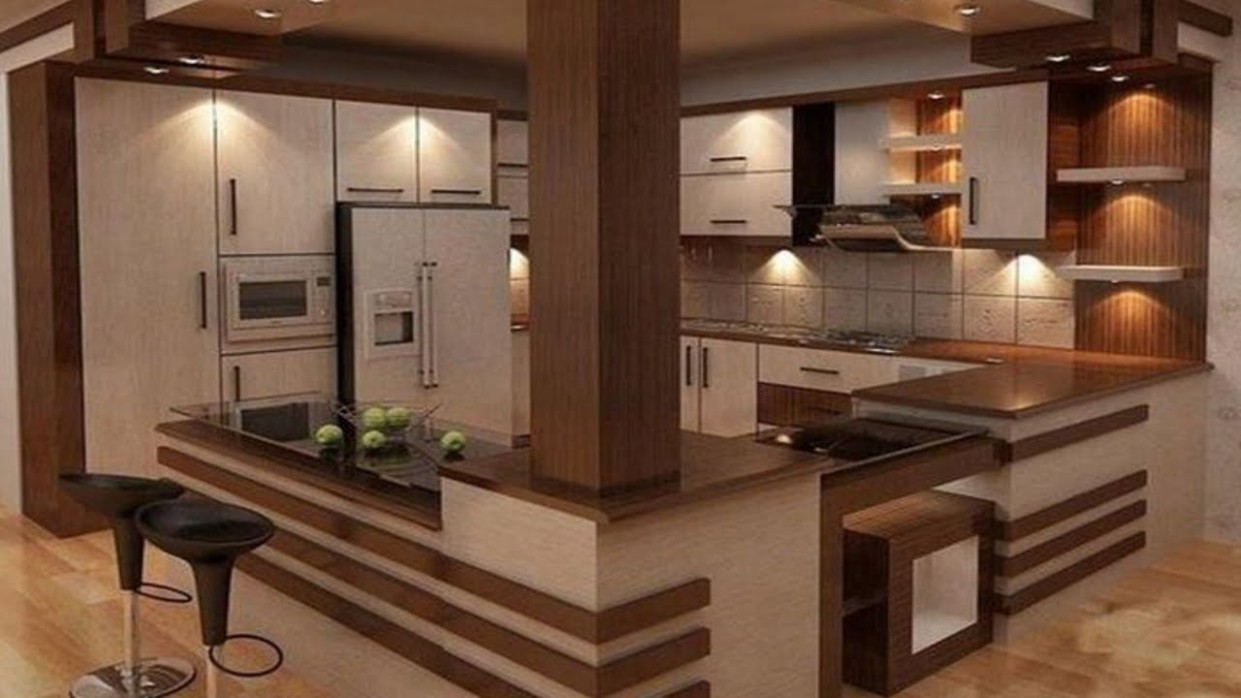 5 Open modular kitchen design ideas for small home interiors 5 - modern open kitchen design