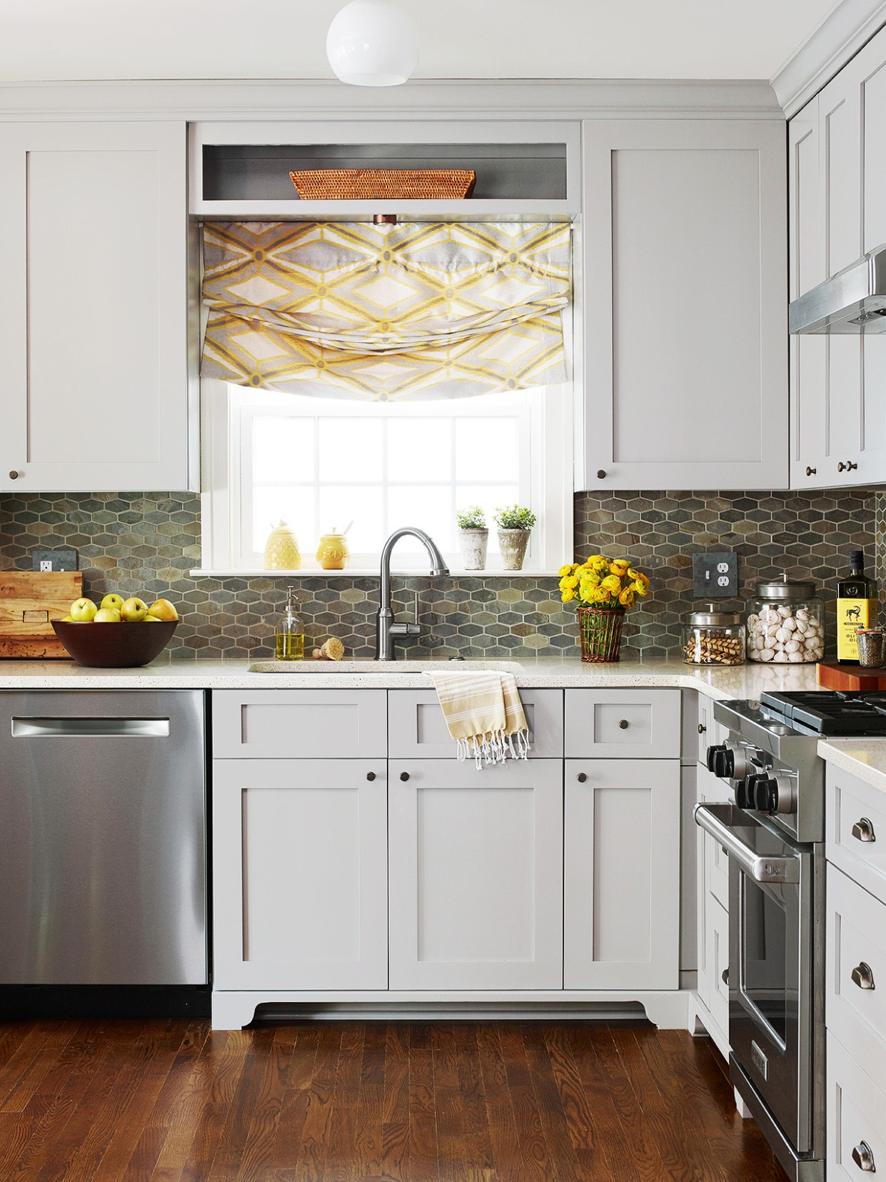 5 Small Kitchen Color Ideas for a Big Boost of Style  Better  - what is the best color for a small kitchen?