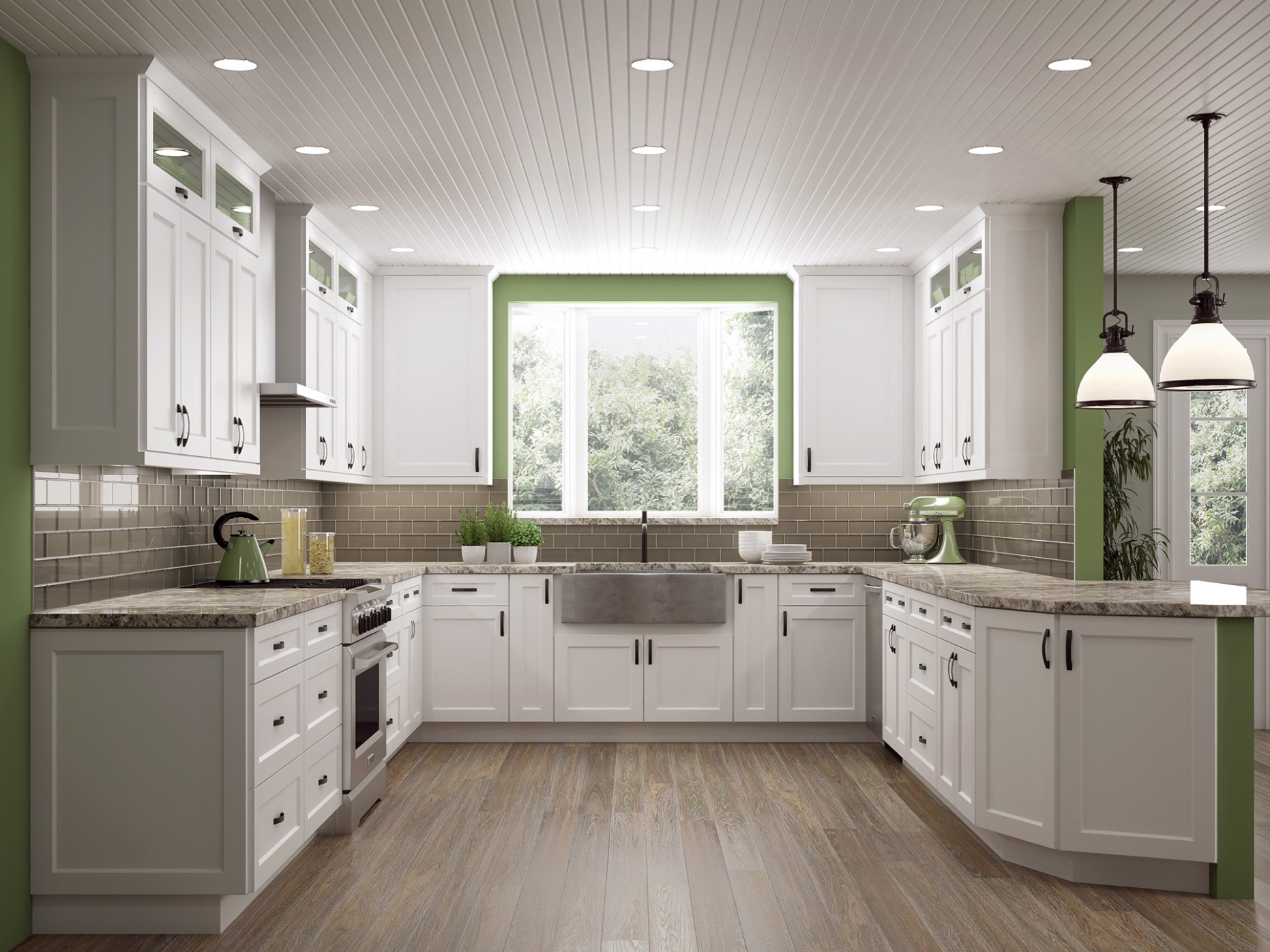 5x5 Kitchens - 5 Foot Run Kitchen Cabinets  CabinetCorp - what is a 10x10 kitchen?