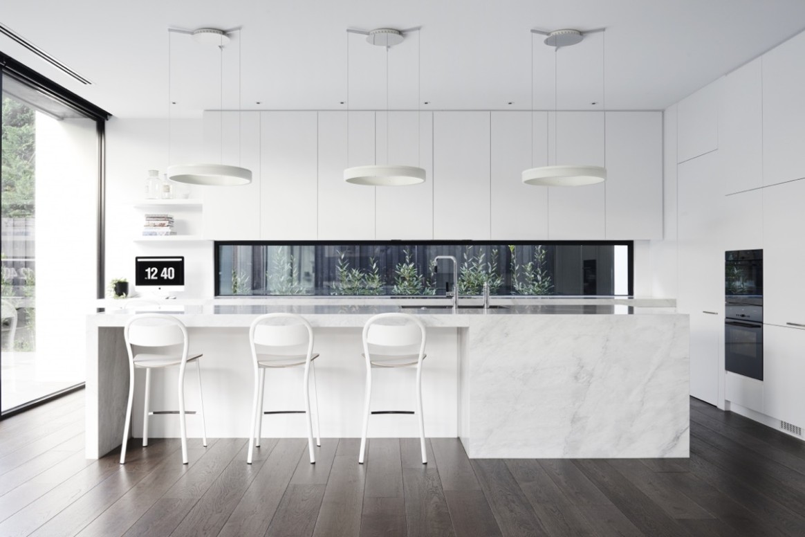 7 Modern White Kitchens That Exemplify Refinement - white kitchen designs modern