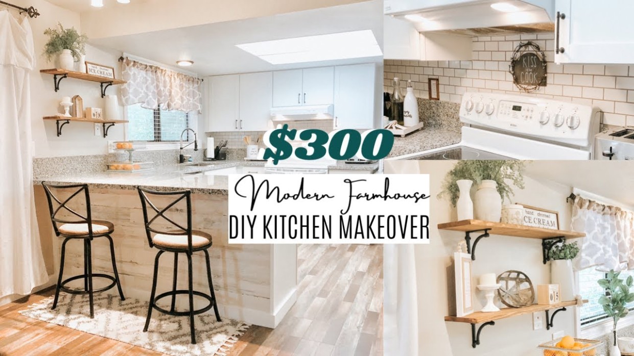 $8 DIY KITCHEN MAKEOVER  BUDGET DIY KITCHEN UPDATES - how can i update my kitchen for cheap?