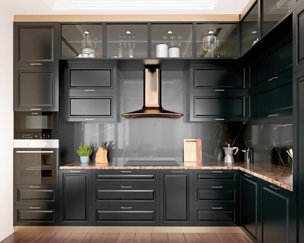 Black Kitchen Cabinets Guide for New Kitchens in 10 - new kitchen cupboards