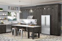 Charcoal Grey Shaker - Ready To Assemble Kitchen Cabinets - The