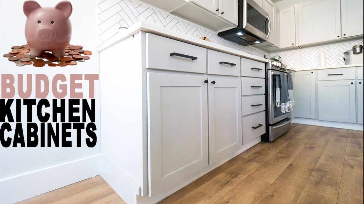 How to build Kitchen Cabinets on a budget - cheap cabinets kitchen