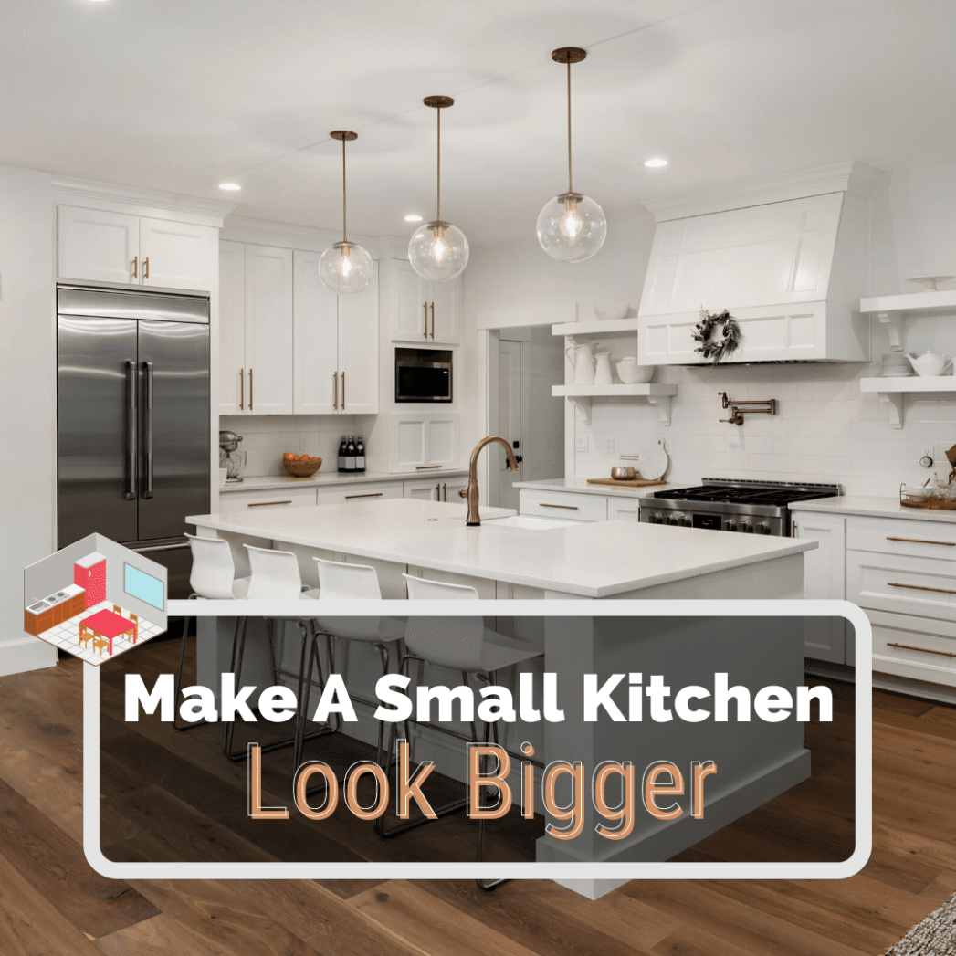 How To Make a Small Kitchen Look Bigger - Kitchen Infinity - how do you make a small kitchen look bigger?