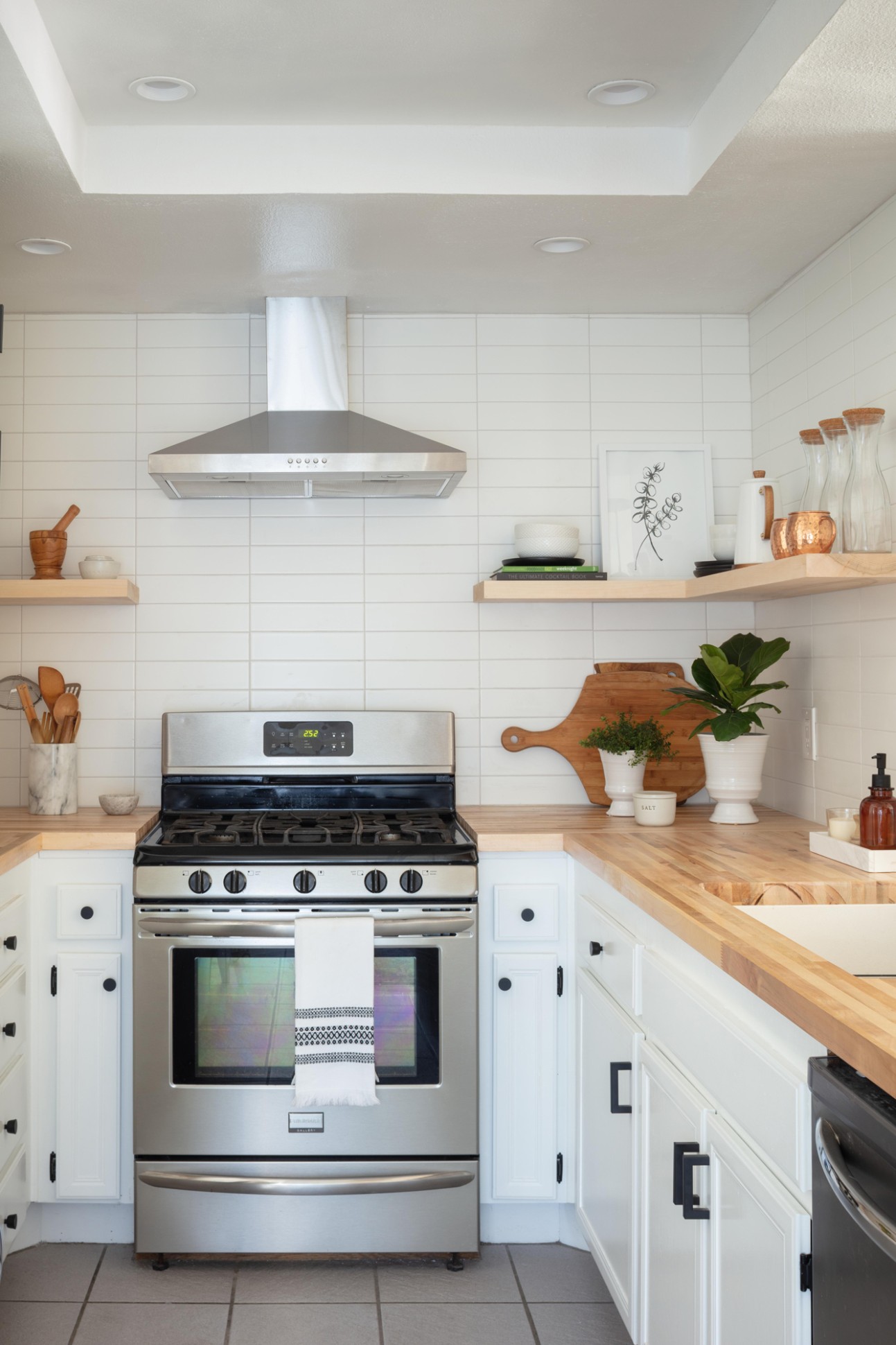 Make a Small Kitchen Look Larger with These Clever Design Tricks  - small kitchen in new house