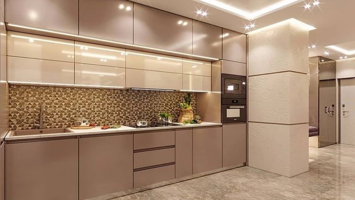 Top 7 Modular Kitchen Designs 7  Modern Kitchen Cabinet Colors  Home  interior design ideas - latest kitchen images