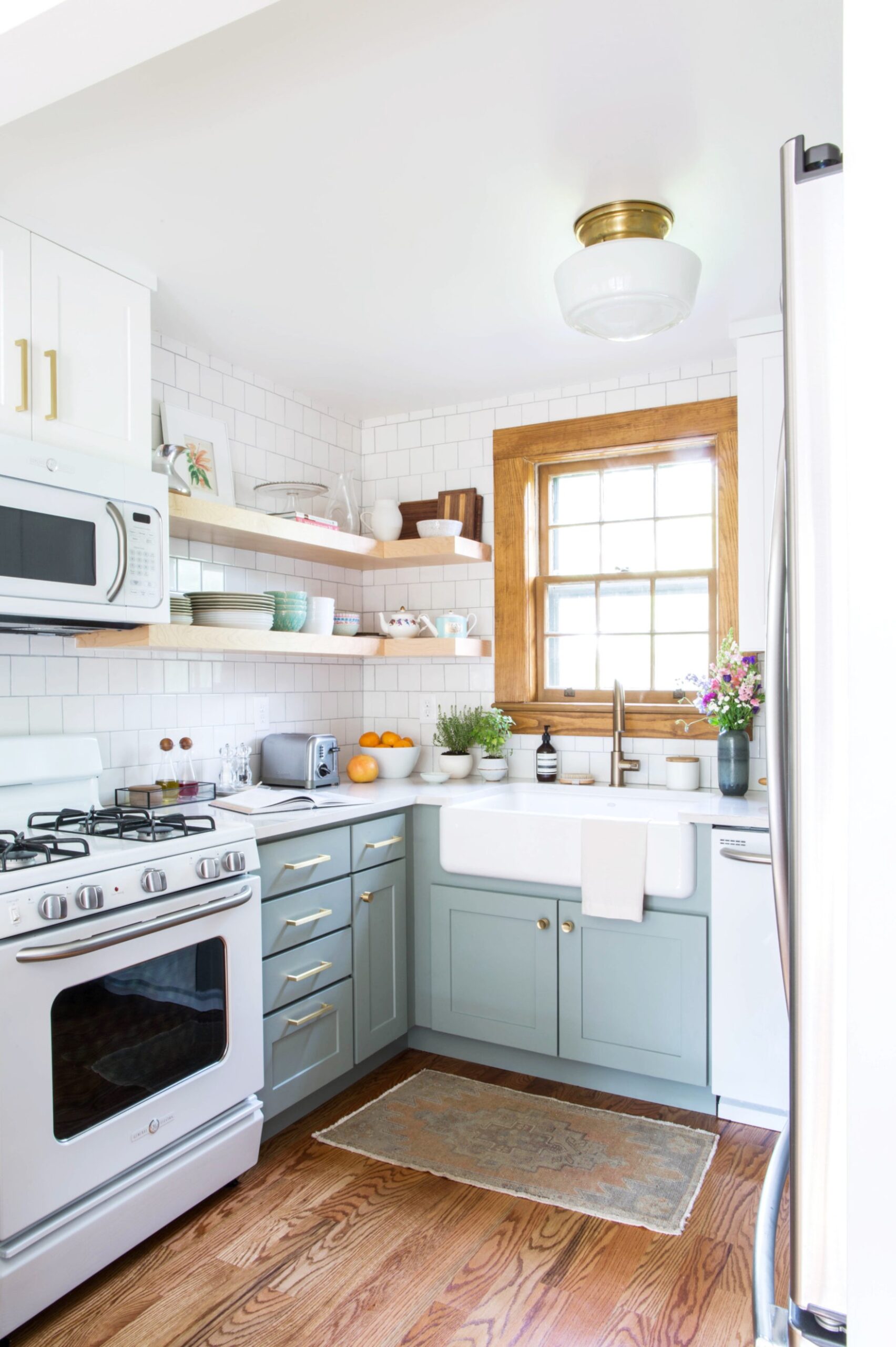 WHITE KITCHEN APPLIANCES — Meredith Lynn Designs - white kitchen appliances